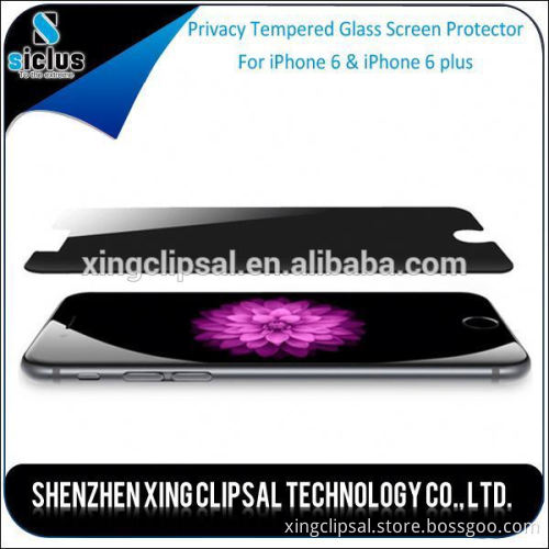 Anti-peep Privacy Tempered Glass Screen Protector For iPhone 6